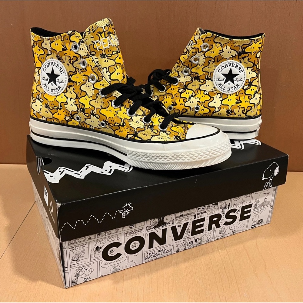 Converse Peanuts Woodstock Chuck Taylor 70 Hi Men’s Size 9.5 / Women’s Size 11.5
